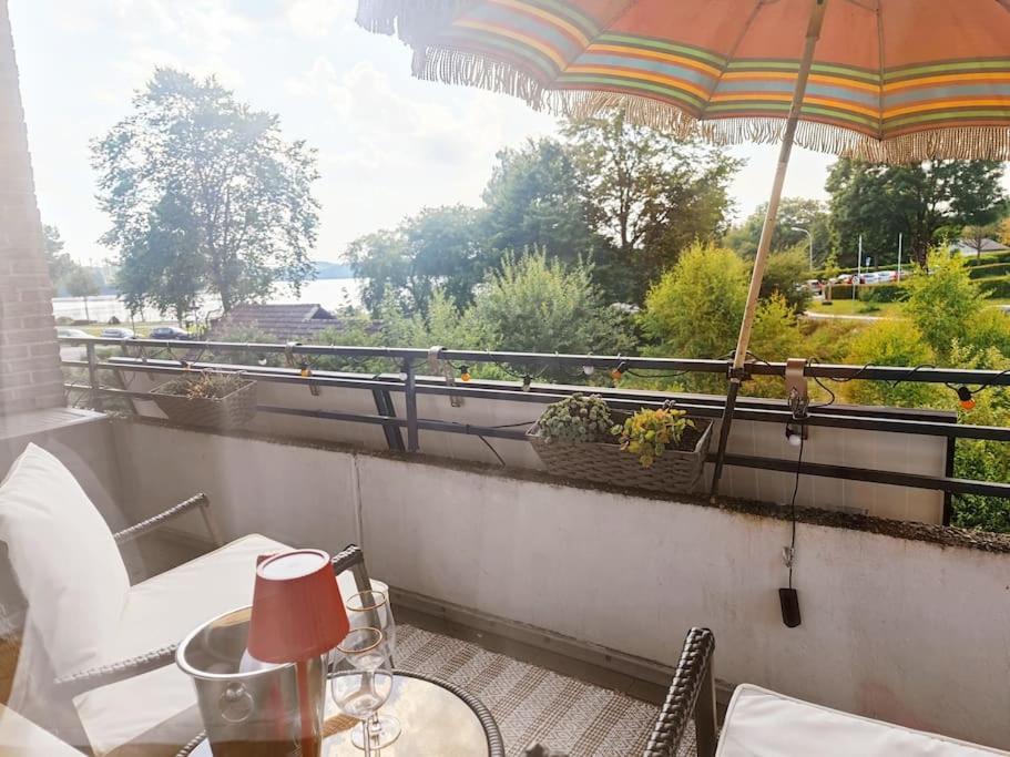 Wohnung Mit Direktem Seeblick Möhnesee Zewnętrze zdjęcie