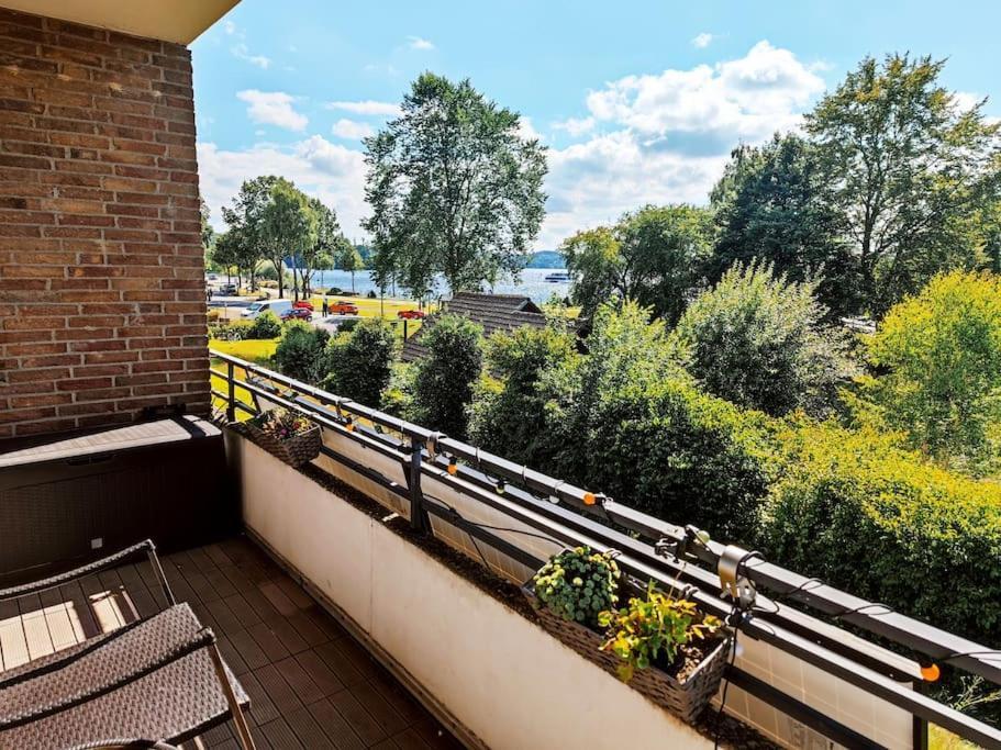 Wohnung Mit Direktem Seeblick Möhnesee Zewnętrze zdjęcie